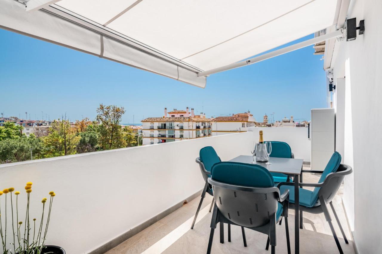 Atico En Casco Antiguo Apartman Marbella Kültér fotó